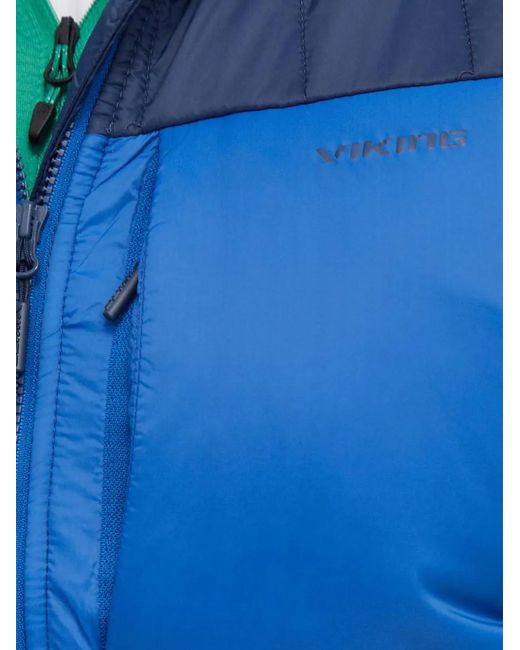 Viking Blue Blast Primaloft Quilted Panelled Jacket for men