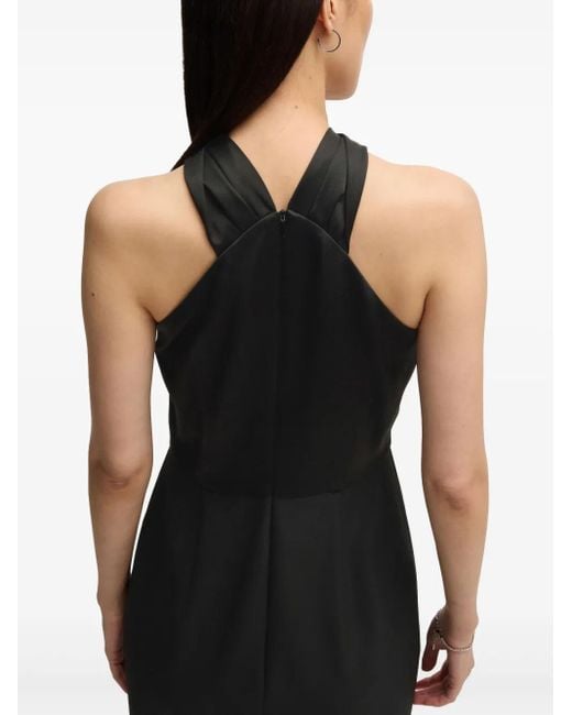 Boss Black Sleeveless Dress