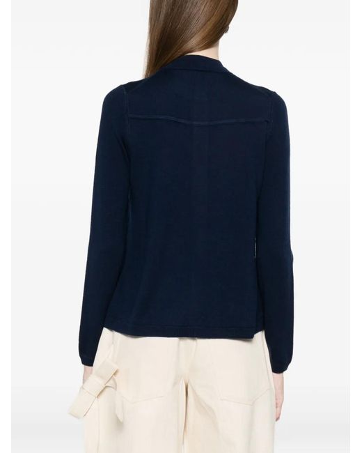 Ba&sh Blue Brivael Buttoned Cardigan