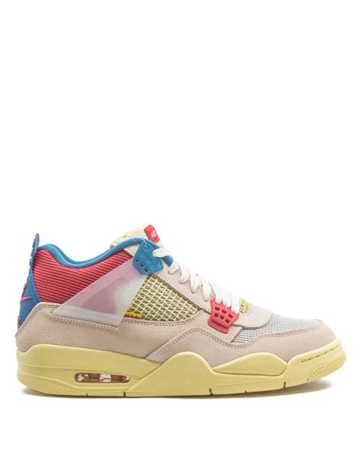 Nike Multicolor X Union Air 4 Retro Sp "Guava Ice" Sneakers for men