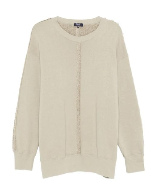 Comme des Garçons Natural Frayed Sweatshirt for men