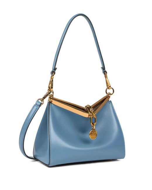 Etro Blue Mini Vela Tote Bag