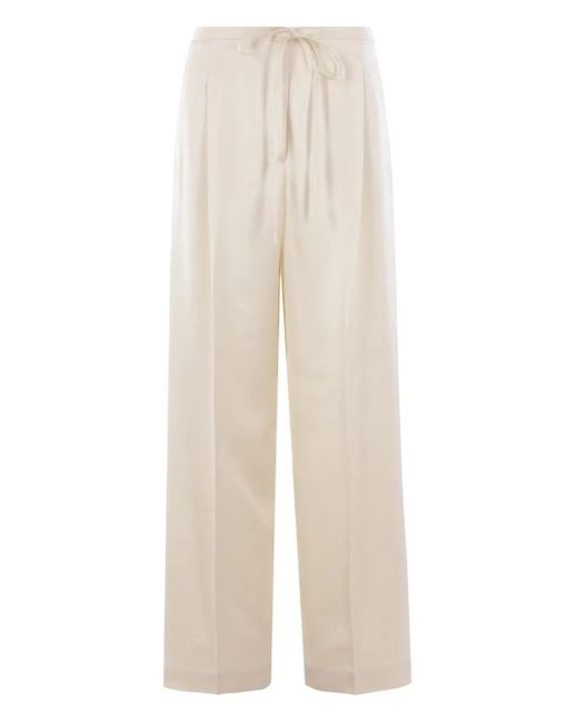 Rohe Straight Broek in het White