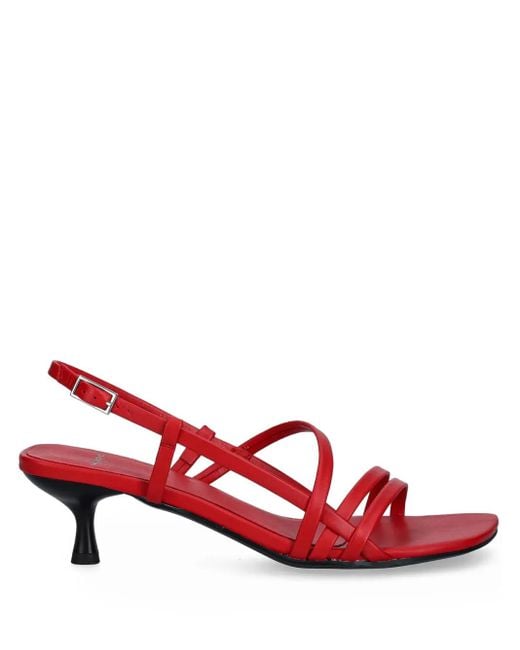 Vagabond Red 47Mm Jonna Slingback Sandals