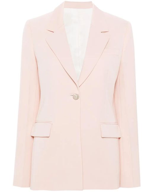 Chaqueta de pecho de personalizada Lanvin de color Pink