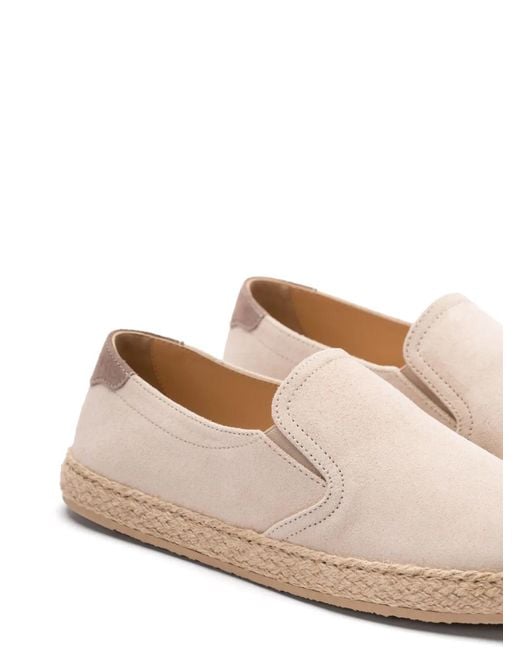 Brunello Cucinelli Pink Suede Espadrilles for men