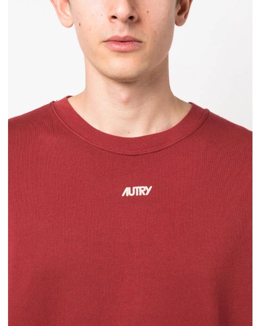 Autry Logo-Embroidered Sweatshirt for men