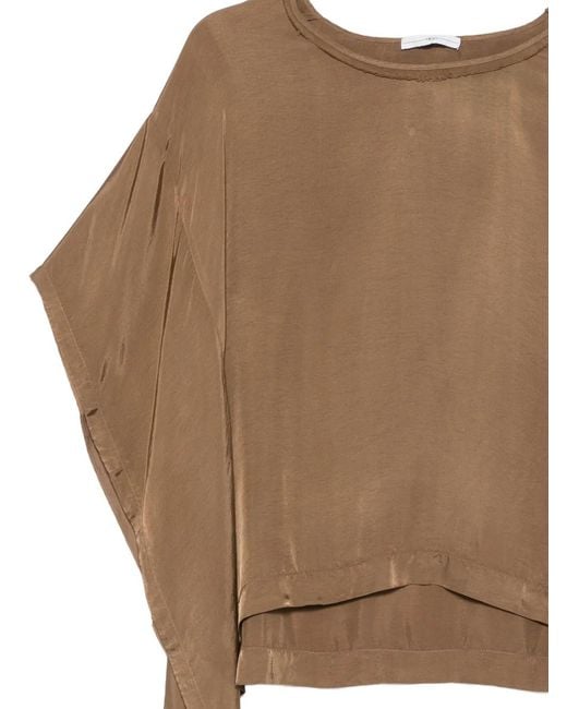 High Brown Majestic Short Sleeve Top