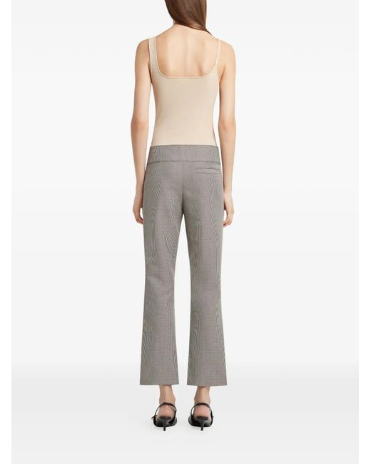 Courreges Gray Houndstooth Pants
