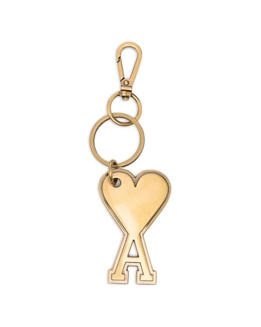 AMI Metallic Ami De Coeur Keyring