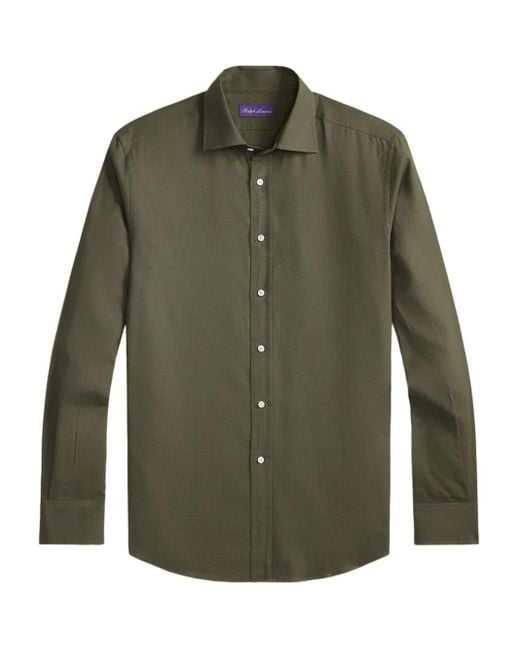 メンズ Ralph Lauren ロングスリーブ シャツ Green