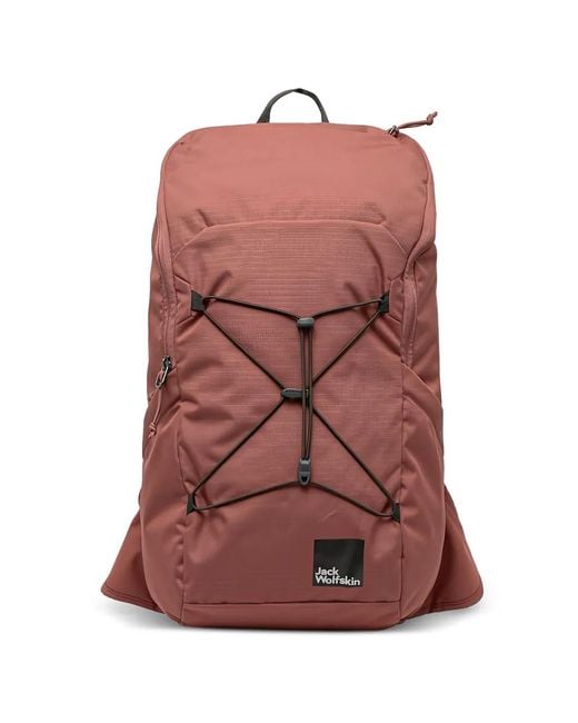 Jack Wolfskin Pink Serene Cord Backpack