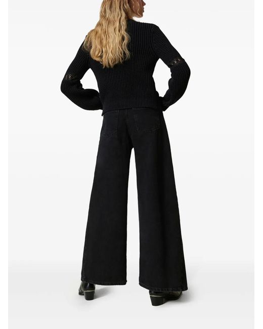Twinset Black Cropped Jeans