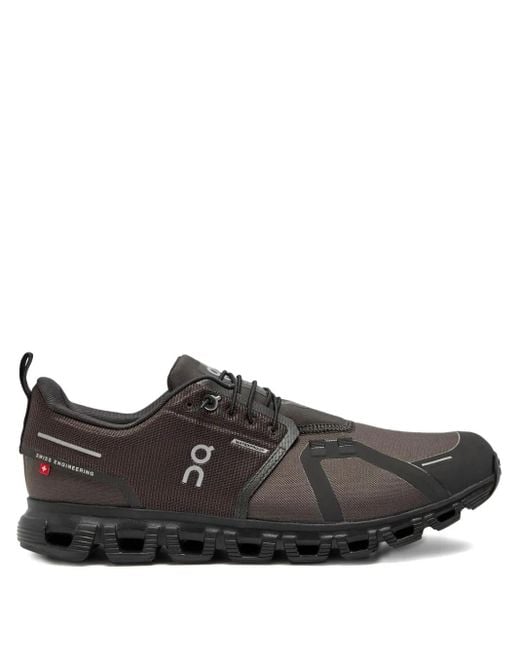 On Shoes Brown Cloud 6 Waterproof Sneakers for men