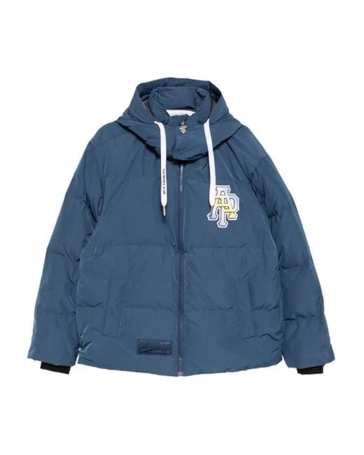 メンズ Aape By A Bathing Ape パデッドジャケット Blue