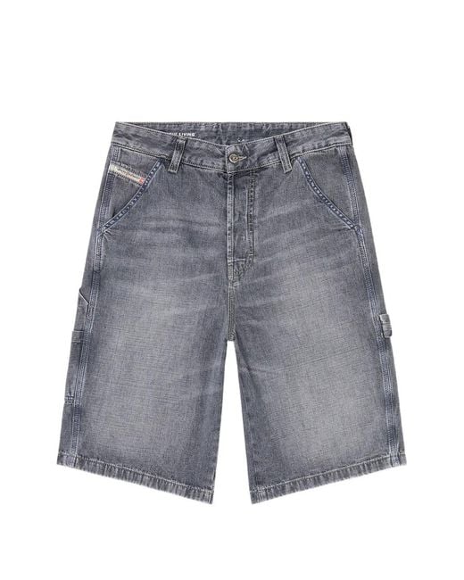 DIESEL Gray D-Livery-W-Short for men