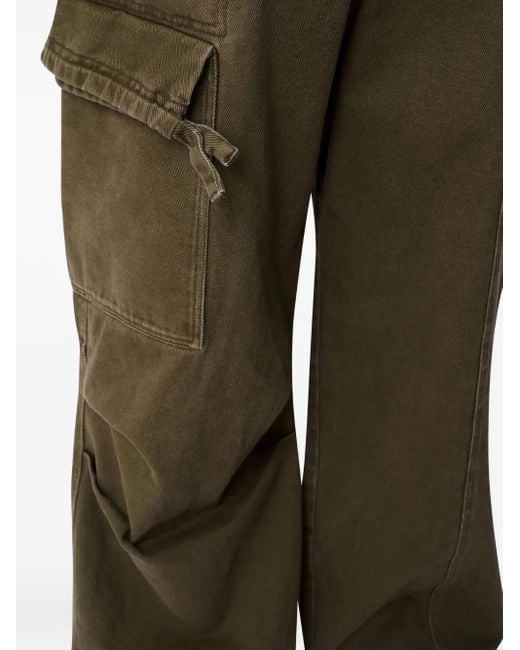 Axel Arigato Green Cargo Wide-Leg Trousers for men