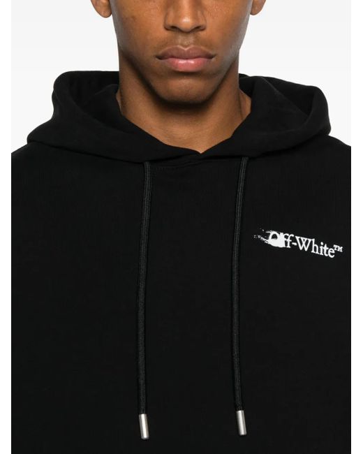 À sweat à capuche blanc Off-White c/o Virgil Abloh pour homme en coloris Black