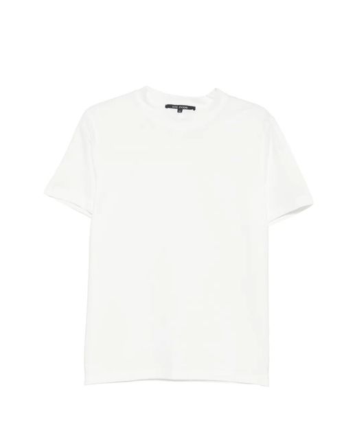 Sofie D'Hoore White Crew-Neck Short-Sleeve T-Shirt