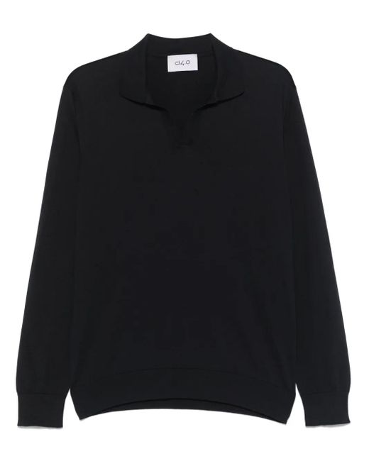メンズ D4.0 ファインニット トップ Black