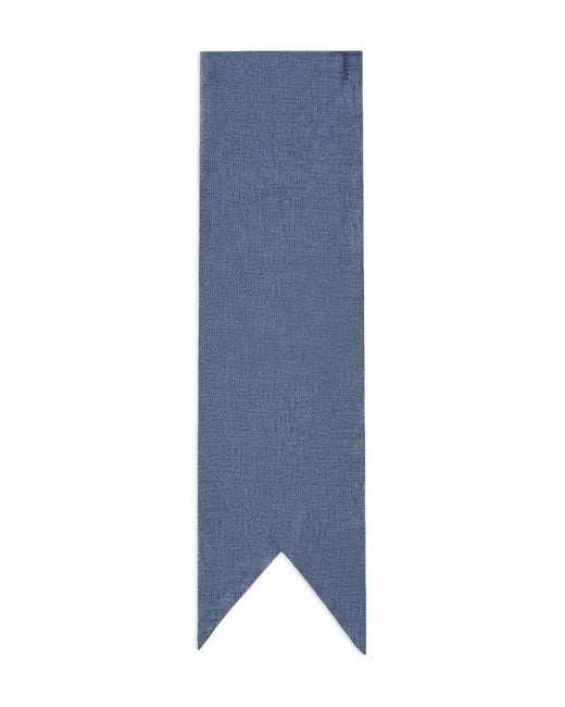 Giorgio Armani Blue Silk Scarf for men