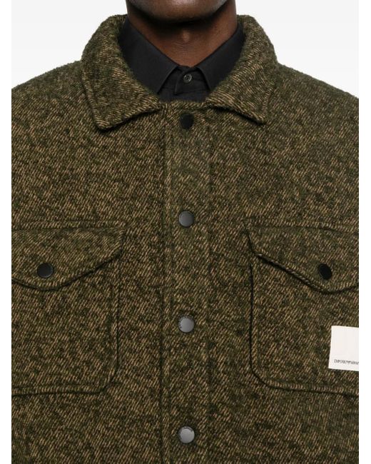 Emporio Armani Green Blouson Jacket for men