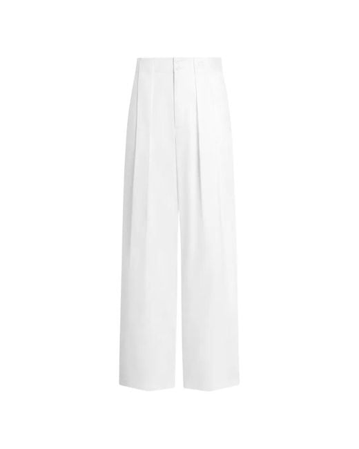 Dolce & Gabbana White Pantalon À Coupe Stretch for men