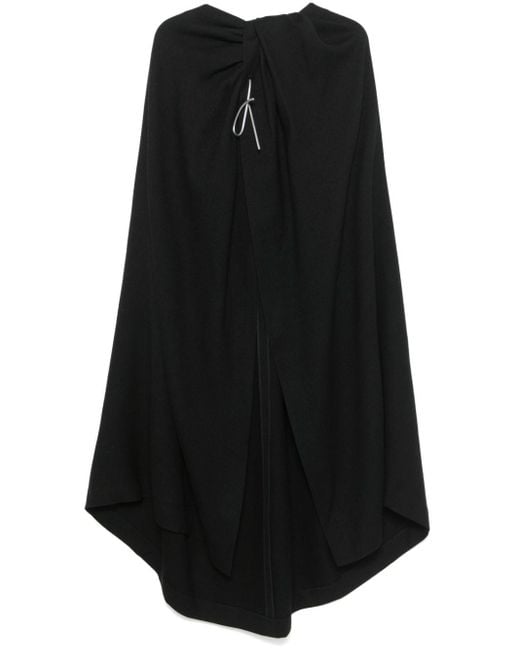 Issey Miyake Black Entwine Cape