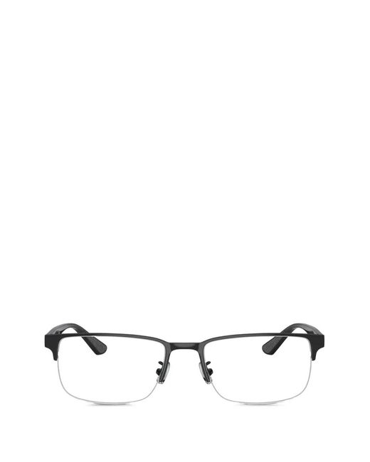 COACH Brille Mit Eckigem Gestell in White für Herren