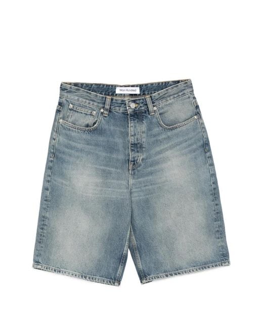 Won Hundred Blue Short Kayce for men