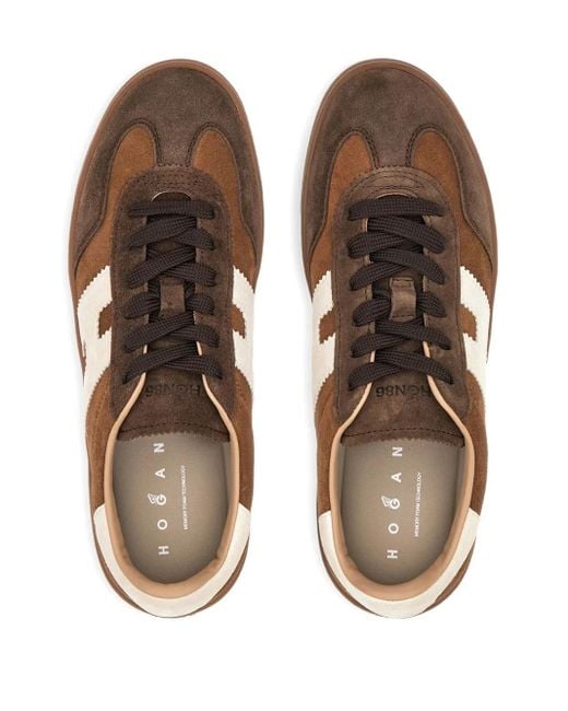 Hogan Brown Cool Sneakers