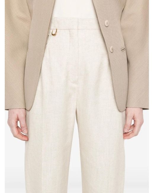 Jacquemus Natural Trousers