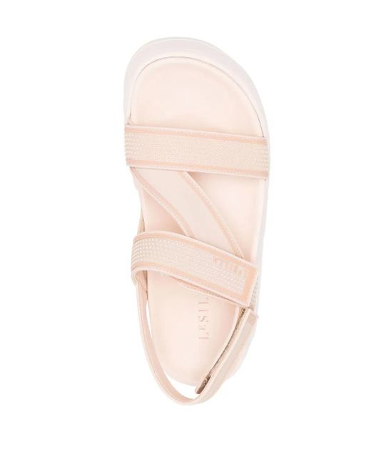 Le Silla Multicolor Platform Touch-Strap Sandals