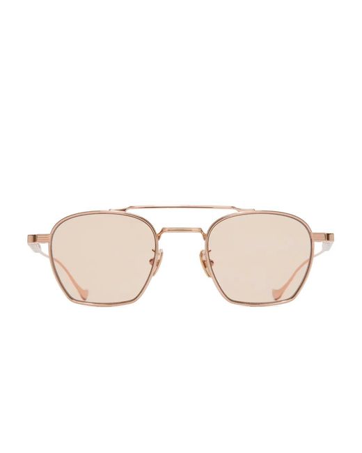 Cutler & Gross Pink Cranley 1425 Top-Bar Geometric Sunglasses