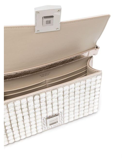 Bandolera 4G con detalles de cristal Givenchy de color White