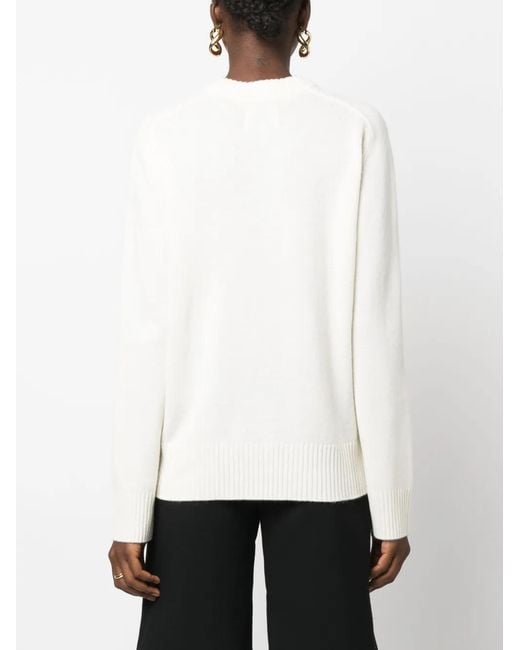 Loulou de Saison White Sweater Clothing