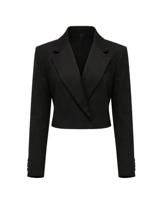 3.1 Phillip Lim Black Cropped Blazer