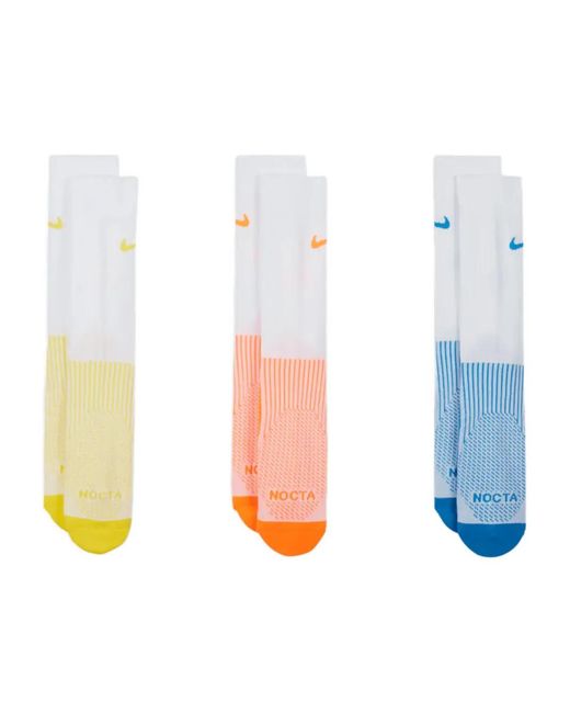 Nike White Lot De Trois Paires De Chaussettes Sloan for men