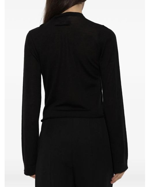 IRO Black Pullover Mit V-Ausschnitt