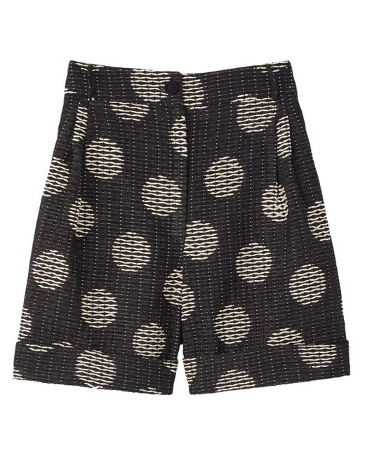 Shorts Daniel A Pois di D'Estree in Black