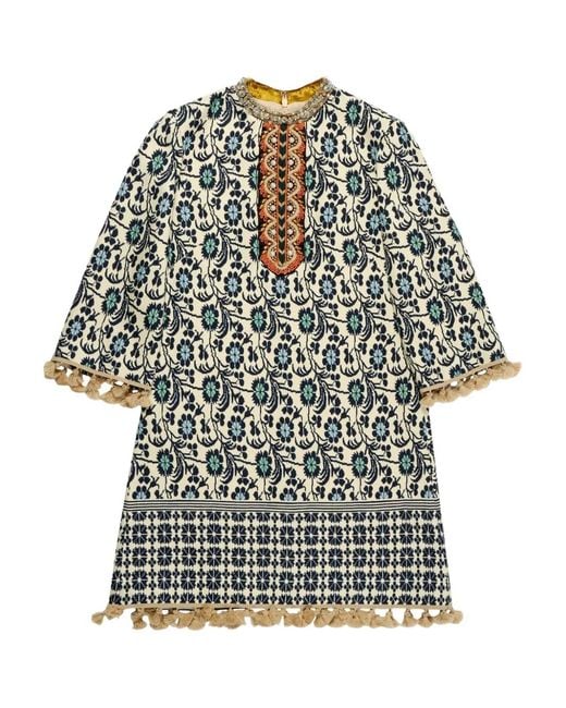 Valentino Garavani Natural Floral-Print Dress