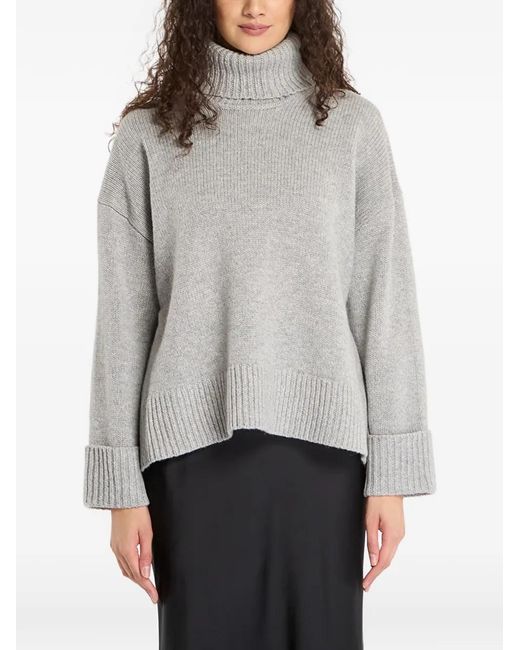 Samsøe & Samsøe Gray Sakeiku Rollkragenpullover