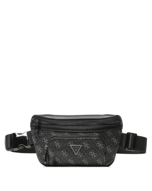 Guess Black Milano Smart Belt Bag for men