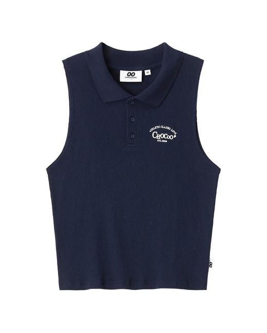 Chocoolate Blue Logo-Embroidered Polo Shirt
