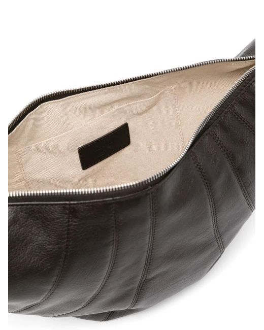 Lemaire Gray Mittelgroße Pearls Croissant Schultertasche