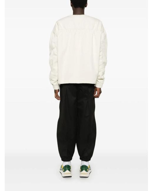 A_COLD_WALL* White Embroidered Cotton Shroud Sweatshirt for men