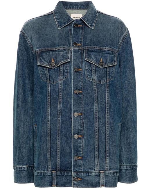 Khaite Blue Ross Oversized Jacket