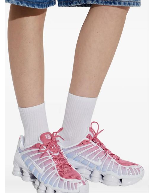 Nike White Shox Tl Sneakers