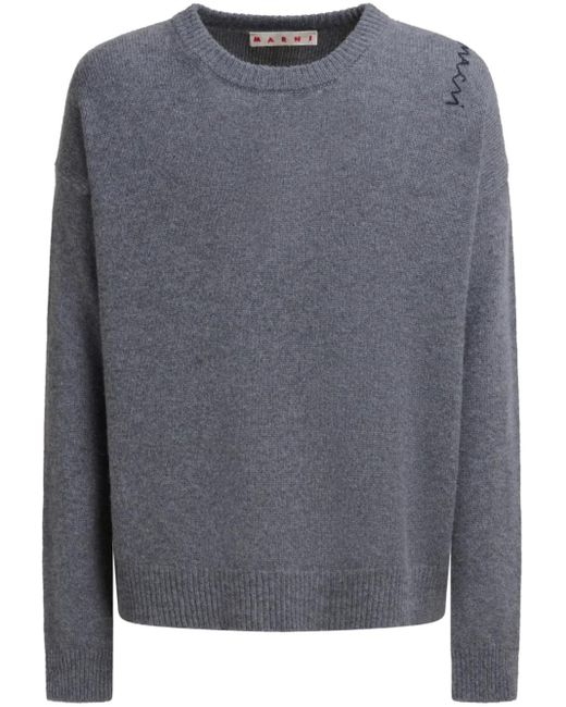 Marni Kasjmier Trui in het Gray voor heren
