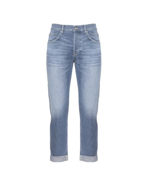 Dondup Blue Five-Pocket Trousers for men